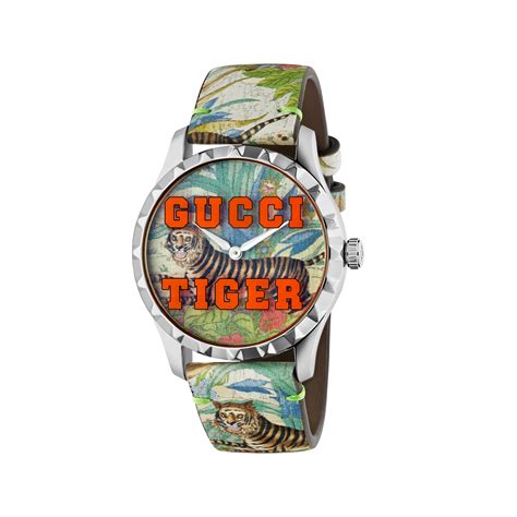 tiger gucci watch|gucci tiger button up.